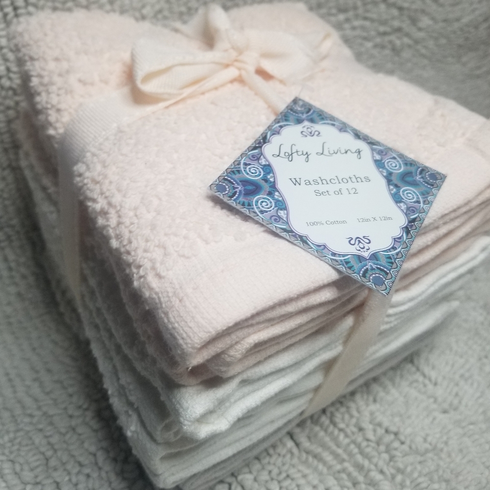 Lofty Living 12pc Washcloths
